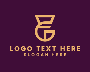 Condominium - Luxurious Premium Company Letter G logo design