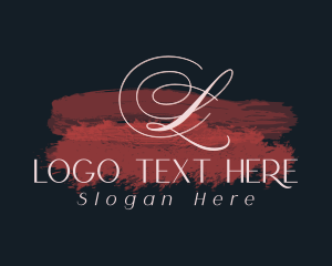 Handwritten - Elegant Beauty Makeup logo design