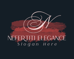 Elegant Beauty Makeup logo design