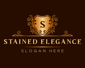 Luxury Floral Hotel logo design