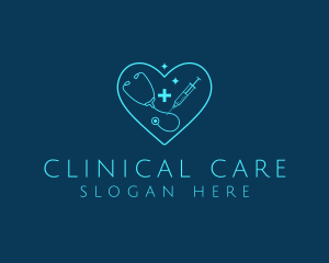 Heart Medical Clinic logo design