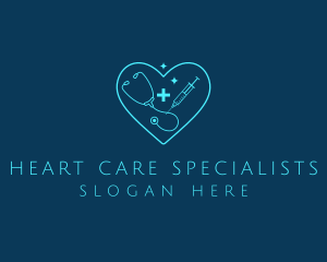 Cardiologist - Heart Medical Clinic logo design