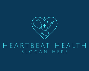 Cardiology - Heart Medical Clinic logo design