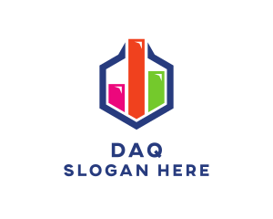 Data Hexagon Chart Logo