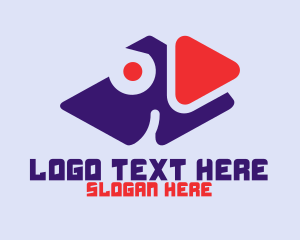 Digital Media - Dog Play Media logo design