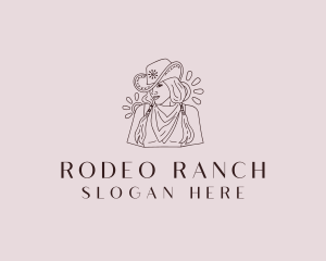 Western Texas Woman  logo design