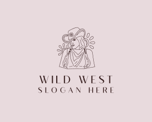 Western - Western Texas Woman logo design