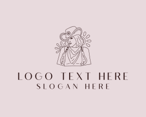 Equestrian - Western Texas Woman logo design