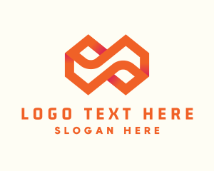 Parcel - Shipping Delivery Infinity Loop logo design