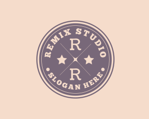 Hipster Pub Bistro Studio logo design