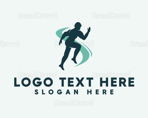 Running Sports Fitness Logo