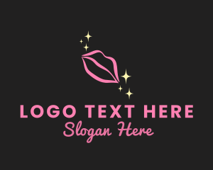 Cosmetics - Pink Lips Cosmetics logo design