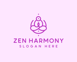 Meditation Wellness Therapy logo design