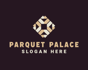 Parquet - Interior Design Floor Pattern logo design