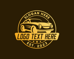 Road Trip - Car Auto Detailing logo design