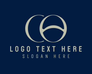 Monogram - Modern Simple Company logo design