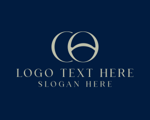 Letter Oh - Modern Simple Company logo design