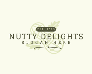 Organic Peanut Snack logo design