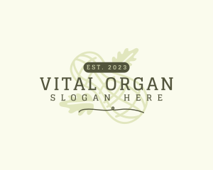 Organic Peanut Snack logo design