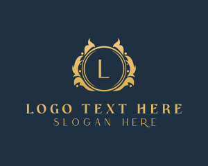 Upscale - Luxury Organic Salon logo design