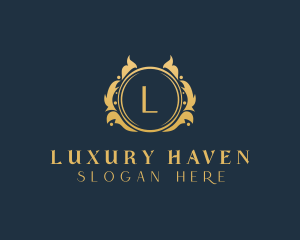Opulent - Luxury Organic Salon logo design