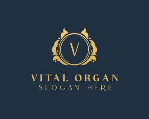 Luxury Organic Salon logo design