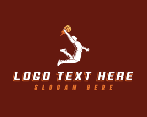 Athletic - Basketball Sport Player logo design