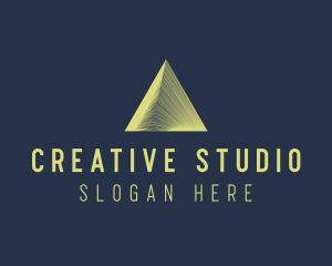 Pyramid Triangle Studio logo design