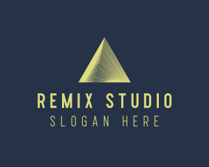 Pyramid Triangle Studio logo design