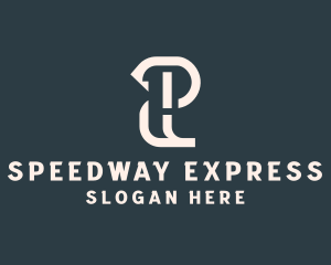 Highway - Highway Road Construction Letter R logo design