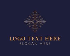 Hotel - Elegant Boutique Mandala logo design