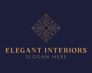 Elegant Boutique Mandala logo design