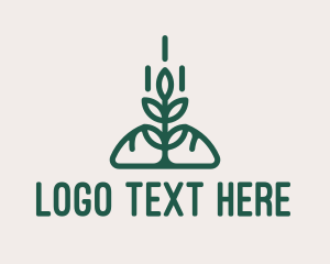 Environmental - Tree Planting Seedling logo design