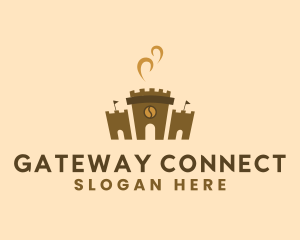 Gateway - Coffee Castle Fortress logo design