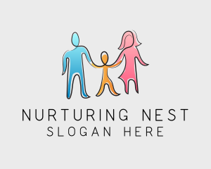 Parenting - Family Parenting Child Welfare logo design