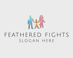 Family Parenting Child Welfare logo design