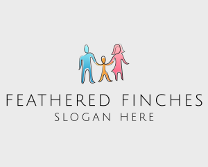 Family Parenting Child Welfare logo design