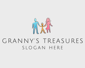 Family Parenting Child Welfare logo design