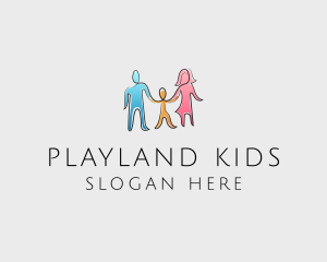 Family Parenting Child Welfare logo design