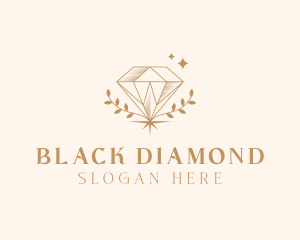 Gold Diamond Jewelry logo design