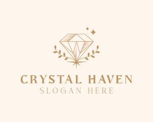 Gold Diamond Jewelry logo design