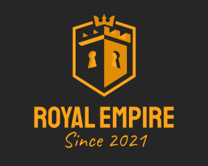 Royal Fort Keyhole  logo design