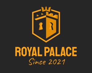 Royal Fort Keyhole  logo design