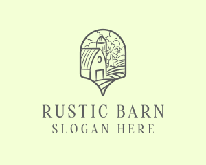 Barn - Barn House Mill logo design