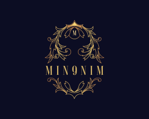 Royalty - Luxury Elegant Wreath logo design