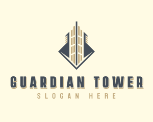 Realtor Building Tower logo design