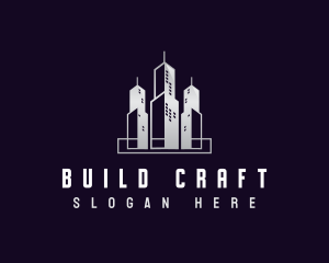 Architectural Contractor Building  logo design