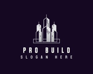 Architectural Contractor Building  logo design