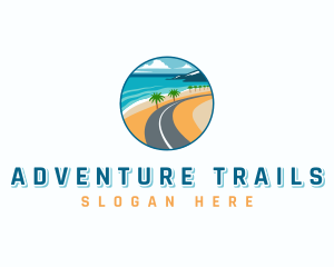 Beach Road Trip logo design