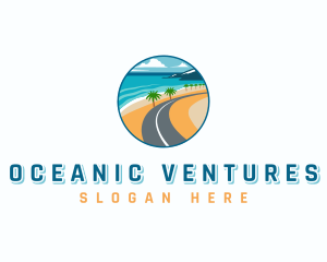 Beach Road Trip logo design